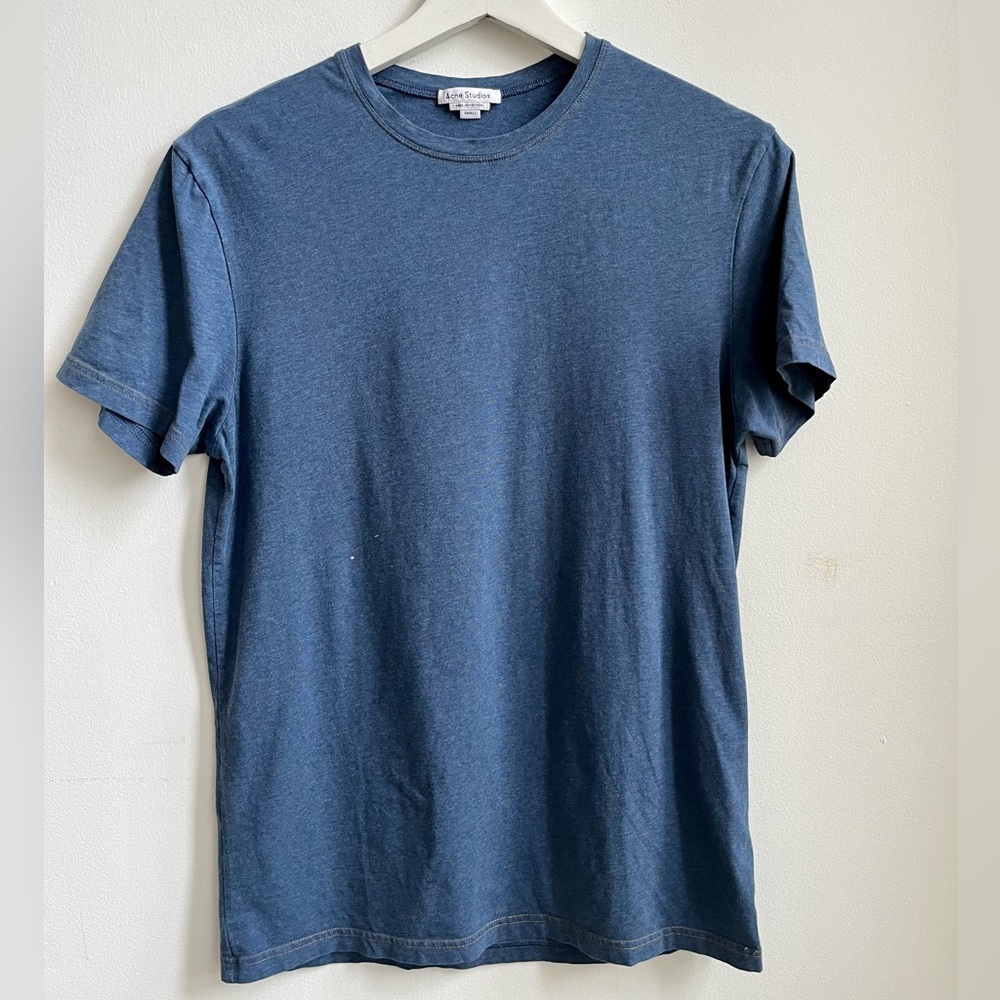 ACNE Cotton Jersey Denim tee